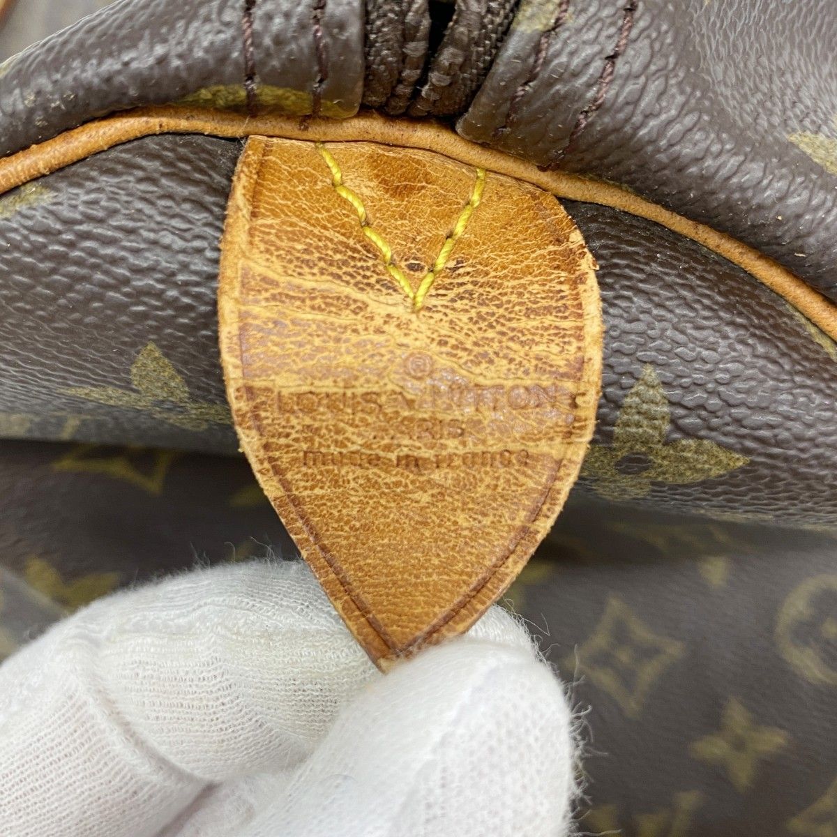 Louis Vuitton Handbag Monogram Keepall 45 Brown — view 5