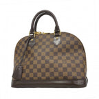 Louis Vuitton Handbag Damier Alma Ebene