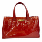 Louis Vuitton Handbag Vernis Wilshire PM Pomme D'amour