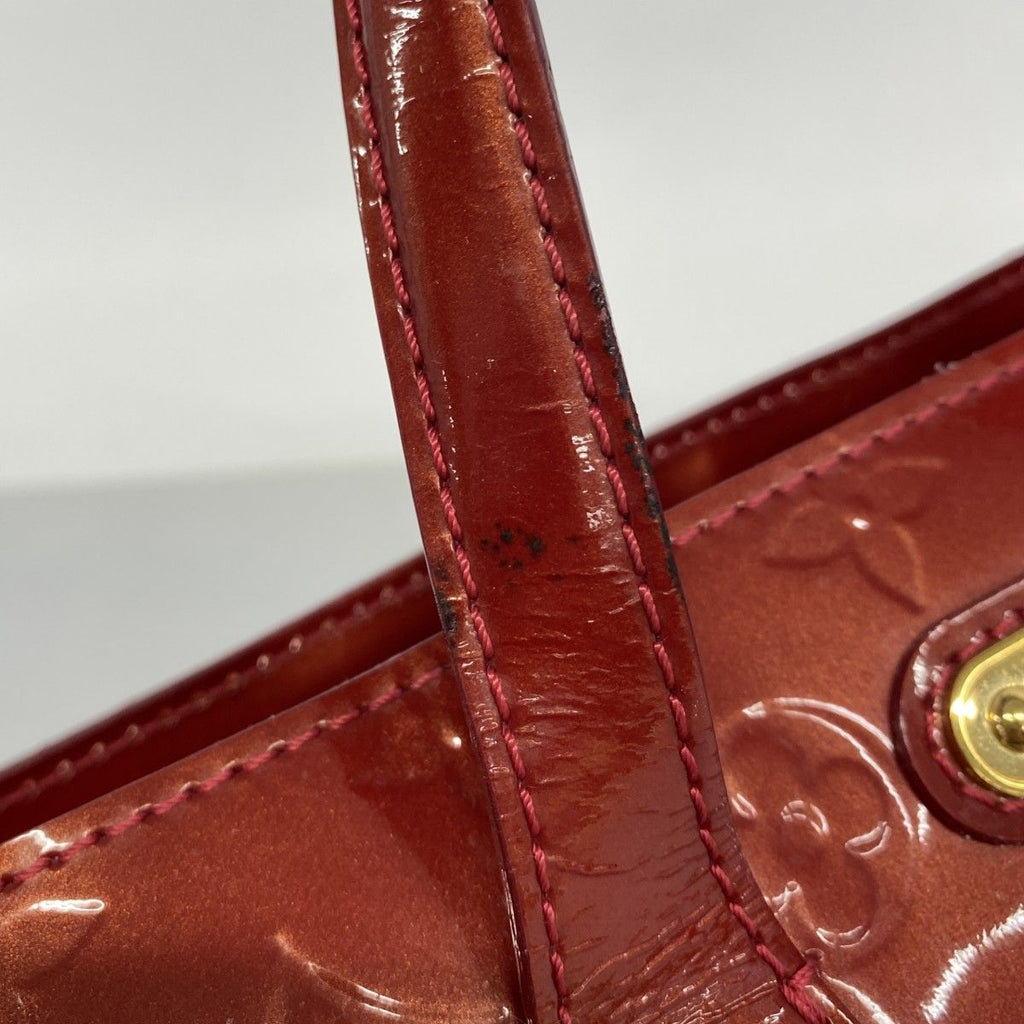 Louis Vuitton Handbag Vernis Wilshire PM Pomme D'amour — view 8