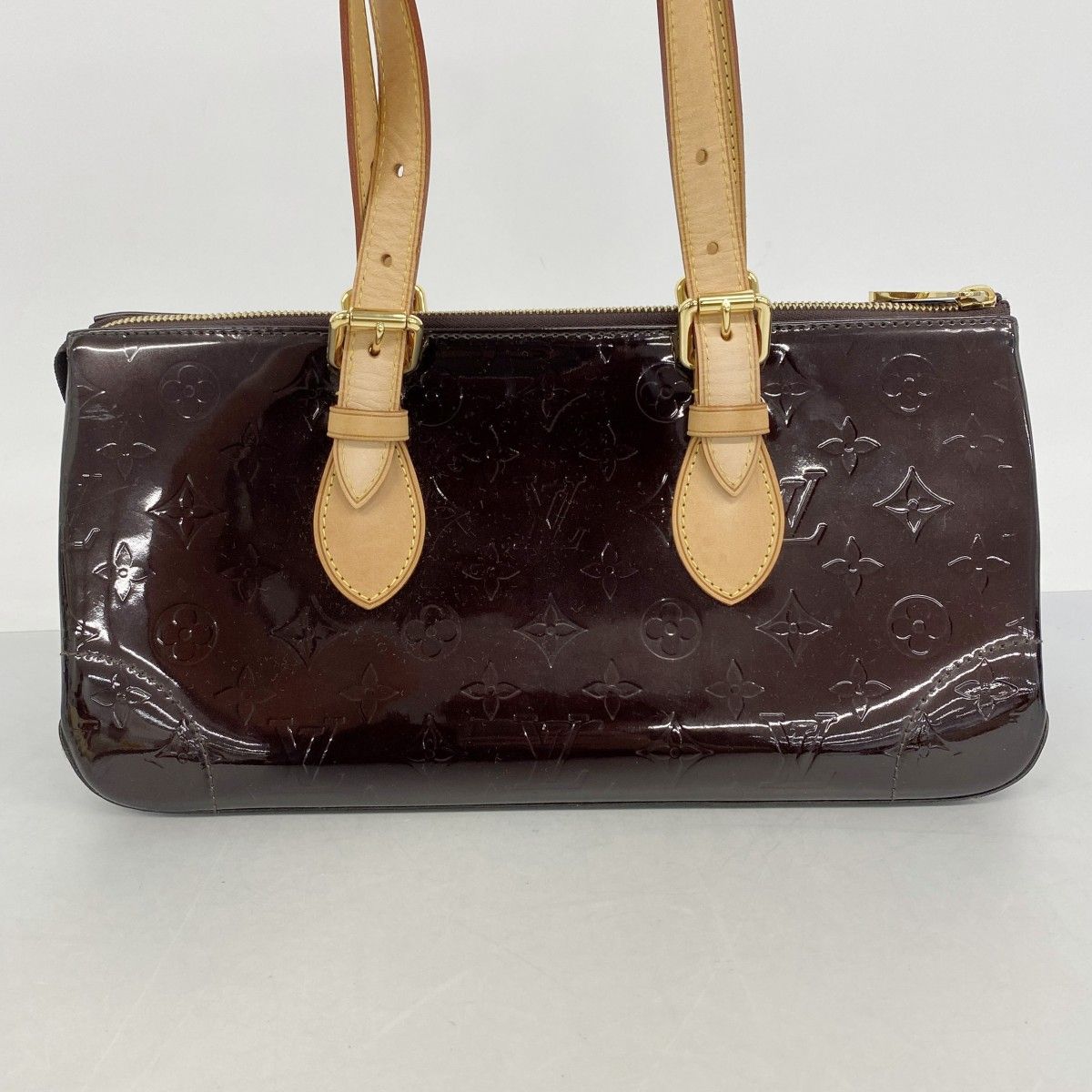 Louis Vuitton Handbag Vernis Rosewood Avenue Amarante — view 9