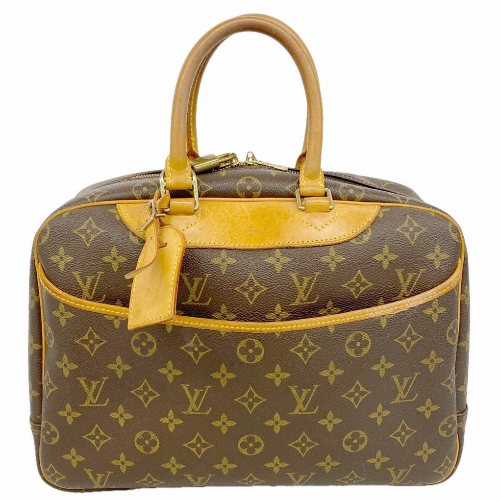 Louis Vuitton Handbag Monogram Deauville Brown