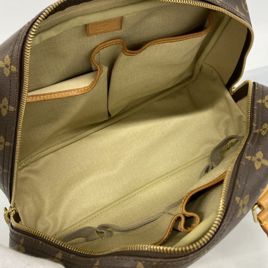 Louis Vuitton Handbag Monogram Deauville Brown — view 4