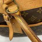 Louis Vuitton Handbag Monogram Deauville Brown — view 8