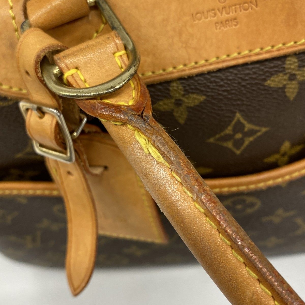 Louis Vuitton Handbag Monogram Deauville Brown — view 8