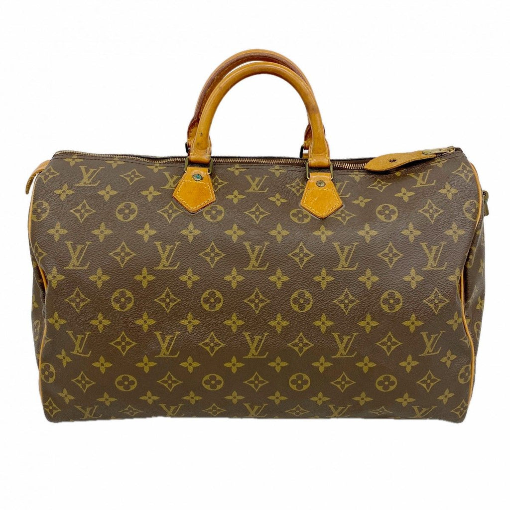Louis Vuitton Handbag Monogram Speedy 40 Brown