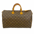 Louis Vuitton Handbag Monogram Speedy 40 Brown