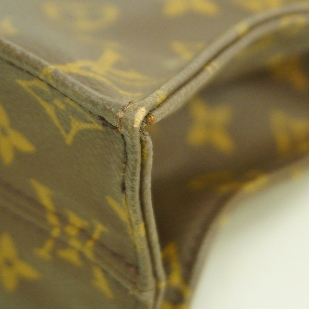 Louis Vuitton Tote Monogram Sac Plat Brown — view 6