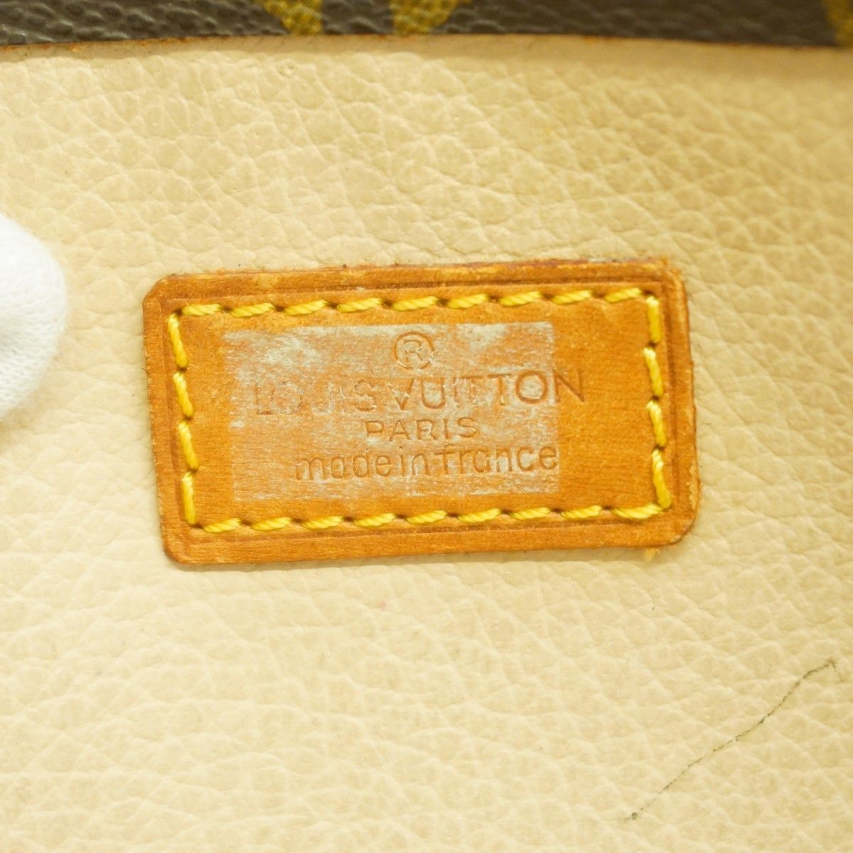 Louis Vuitton Tote Monogram Sac Plat Brown — view 5