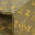 Louis Vuitton Tote Monogram Sac Plat Brown — view 8