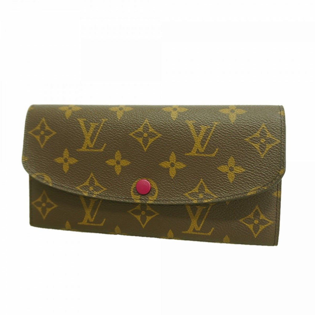 Louis Vuitton Wallet Monogram Portefeuille Emily Brown Fuchsia