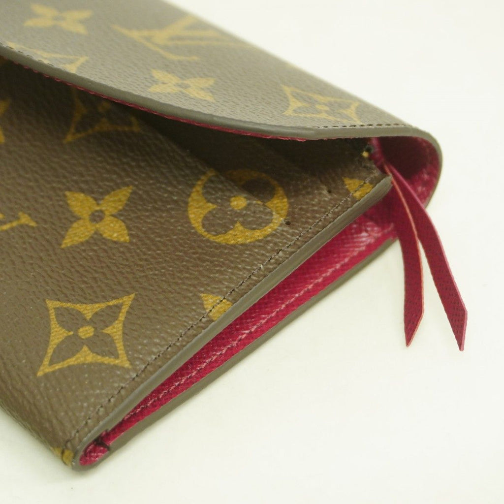 Louis Vuitton Wallet Monogram Portefeuille Emily Brown Fuchsia — view 7