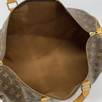 Louis Vuitton Boston Bag Monogram Keepall 50 Brown — view 4