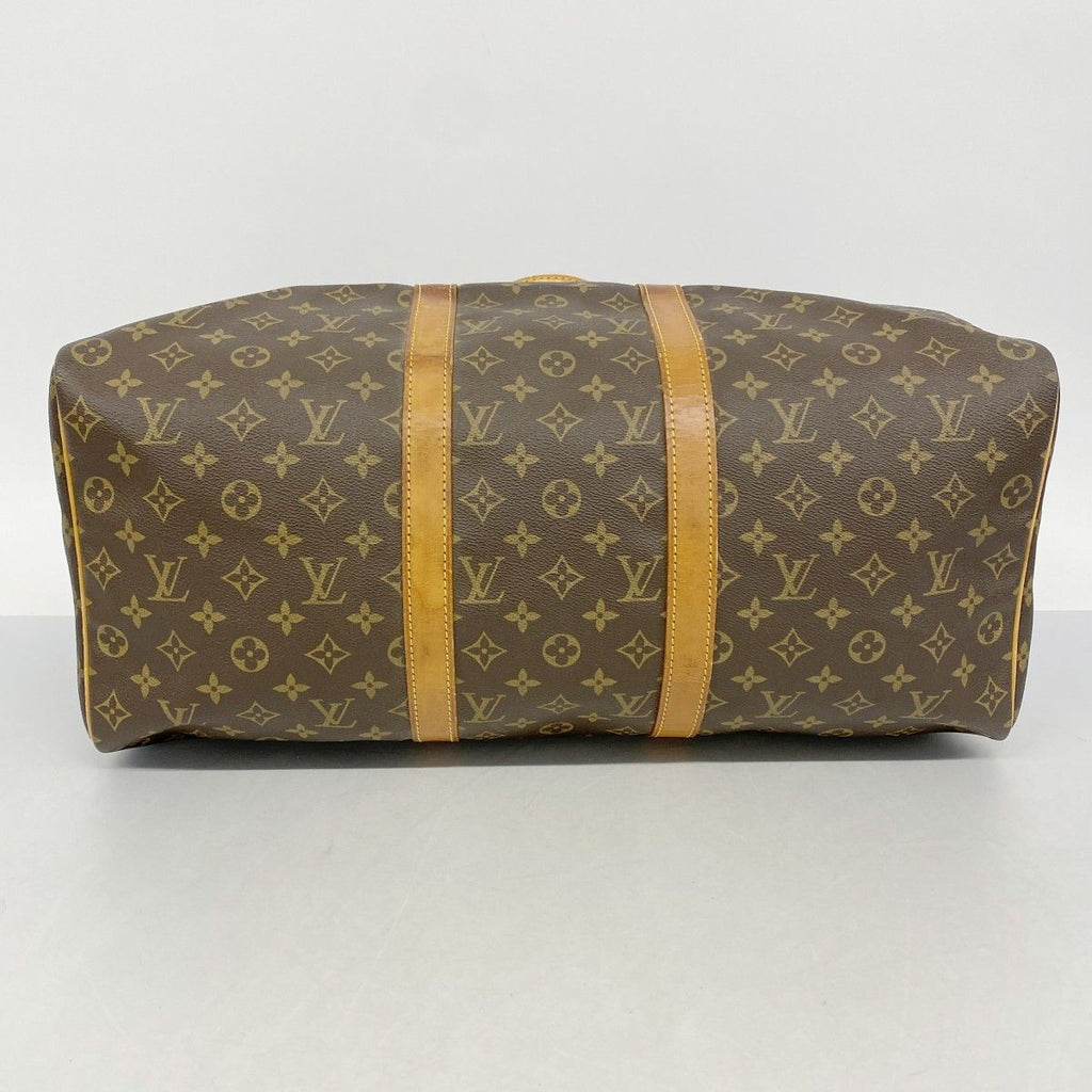 Louis Vuitton Boston Bag Monogram Keepall 50 Brown — view 3