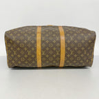 Louis Vuitton Boston Bag Monogram Keepall 50 Brown — view 3