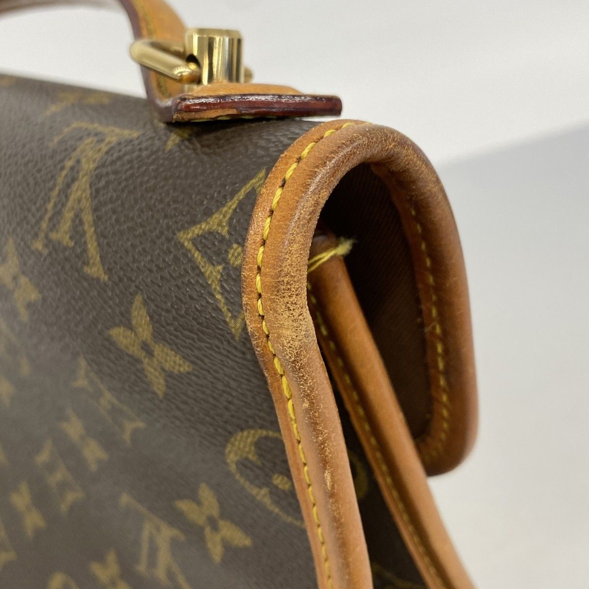 Louis Vuitton Handbag Monogram Bel Air Brown 2-Way — view 7