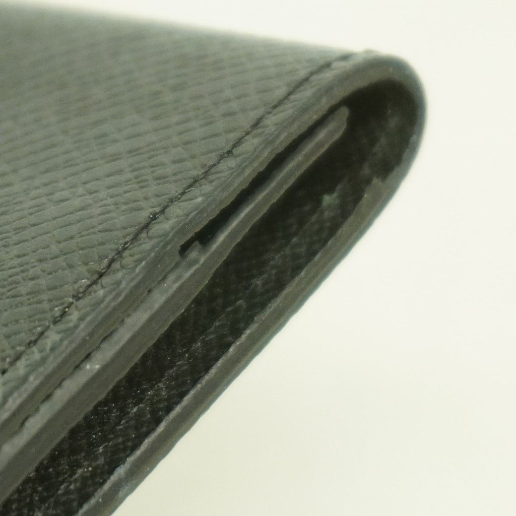 Louis Vuitton Business Card Holder Taiga Envelope NM Noir — view 7