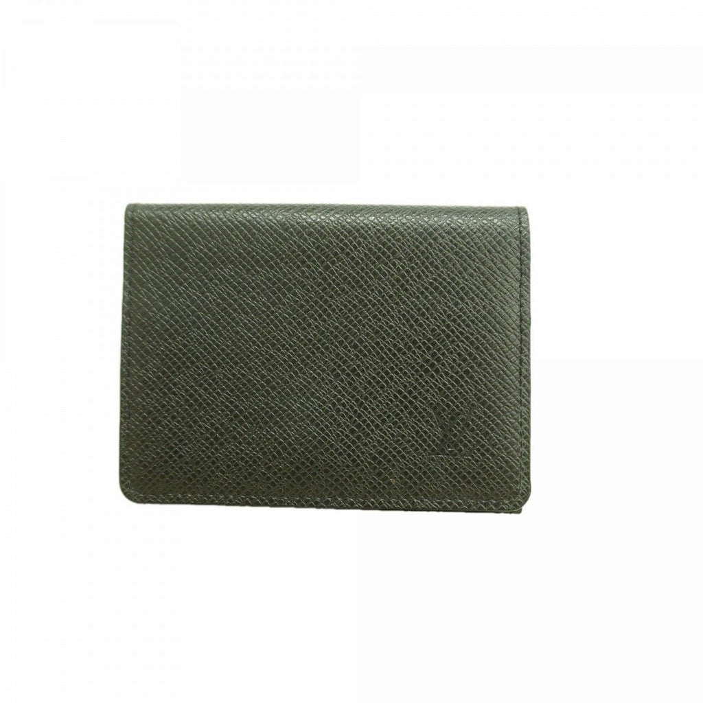 Louis Vuitton Business Card Holder Taiga Envelope NM Noir