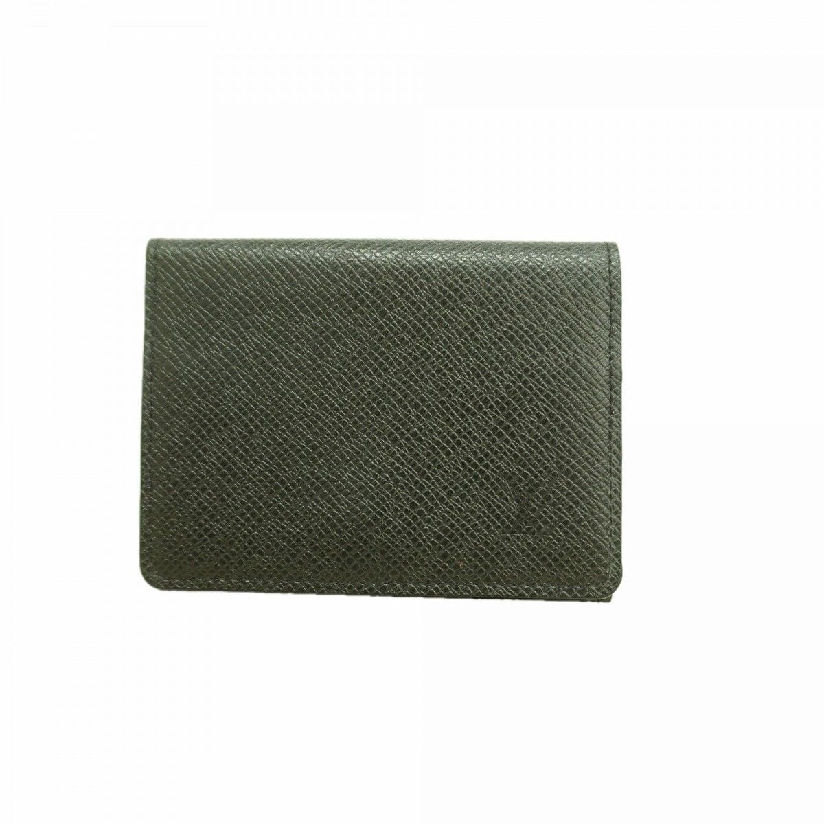 Louis Vuitton Business Card Holder Taiga Envelope NM Noir