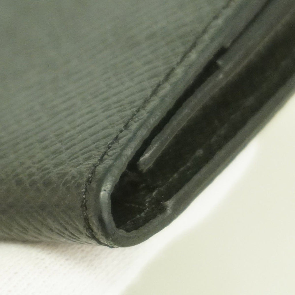 Louis Vuitton Business Card Holder Taiga Envelope NM Noir — view 5