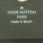 Louis Vuitton Business Card Holder Taiga Envelope NM Noir — view 4