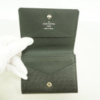 Louis Vuitton Business Card Holder Taiga Envelope NM Noir — view 3