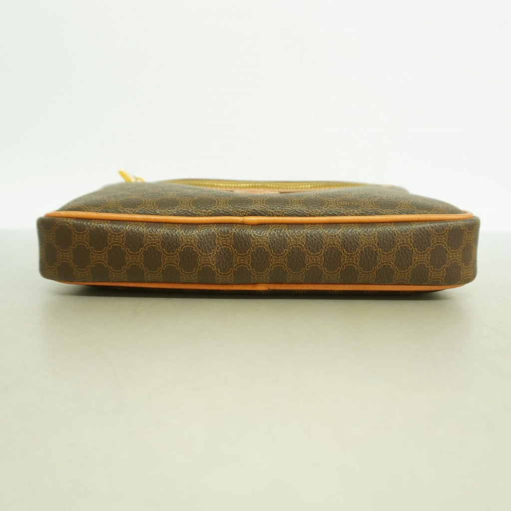 Celine Clutch Macadam Brown Gold — view 3
