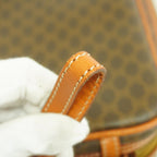 Celine Clutch Macadam Brown Gold — view 8