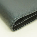 Chanel Wallet Coco Button Leather Black Champagne Gold — view 8