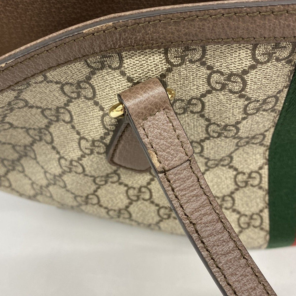 Gucci Tote Ophidia Brown Gold — view 8