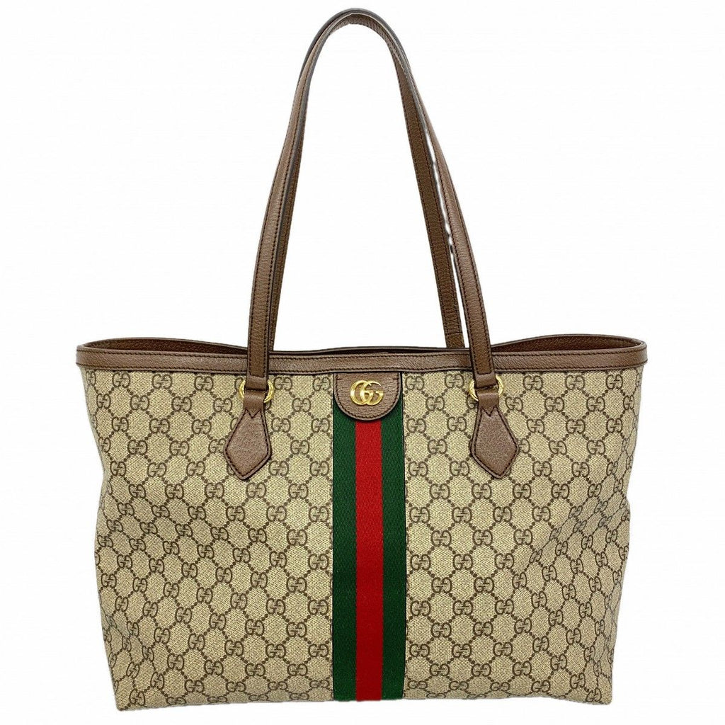 Gucci Tote Ophidia Brown Gold