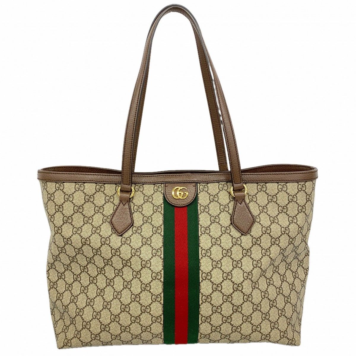 Gucci Tote Ophidia Brown Gold