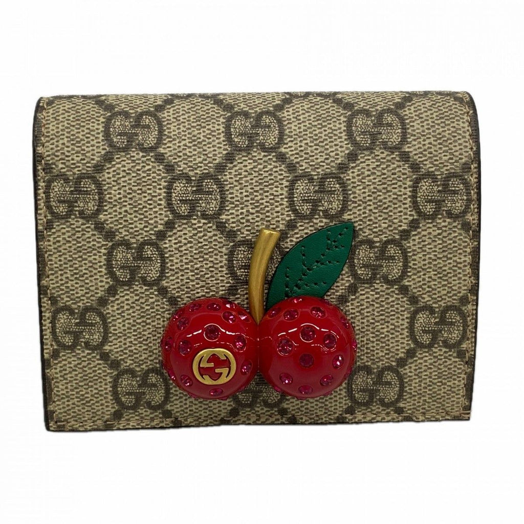Gucci Wallet Beige Gold