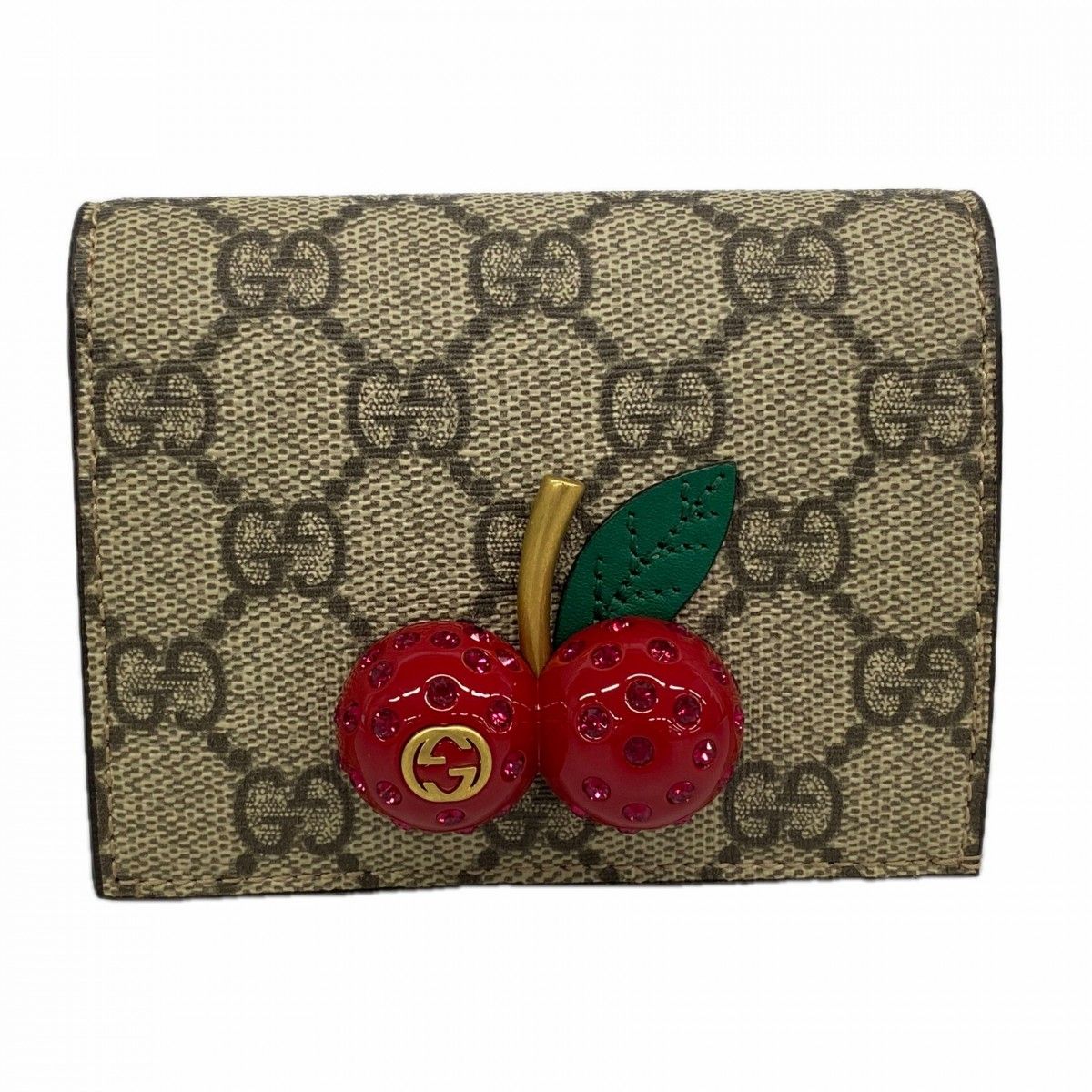 Gucci Wallet Beige Gold