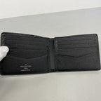 Louis Vuitton Billfold Epi Portefeuille Calf Noir Wallet — view 3