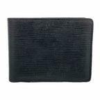 Louis Vuitton Billfold Epi Portefeuille Calf Noir Wallet