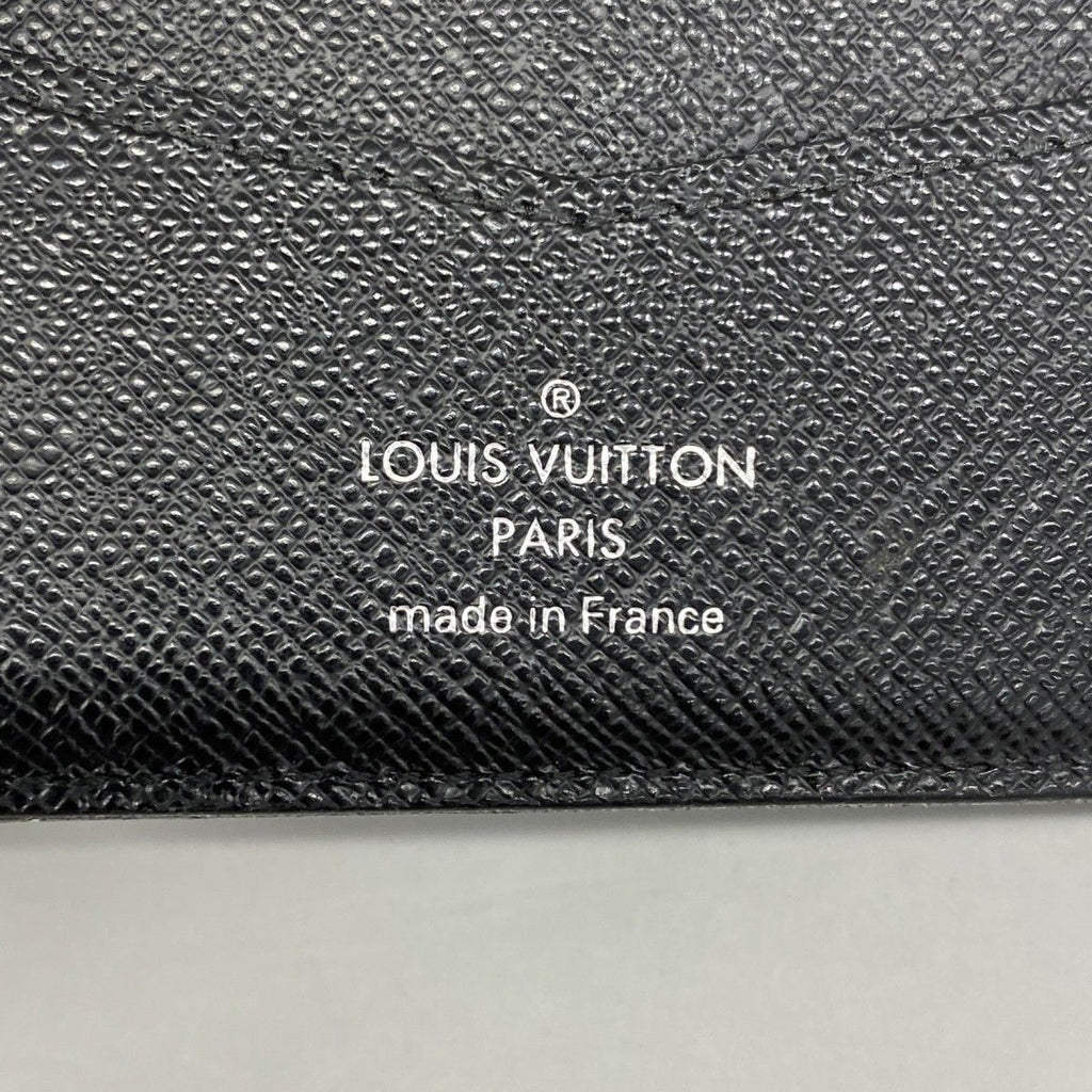 Louis Vuitton Billfold Epi Portefeuille Calf Noir Wallet — view 4