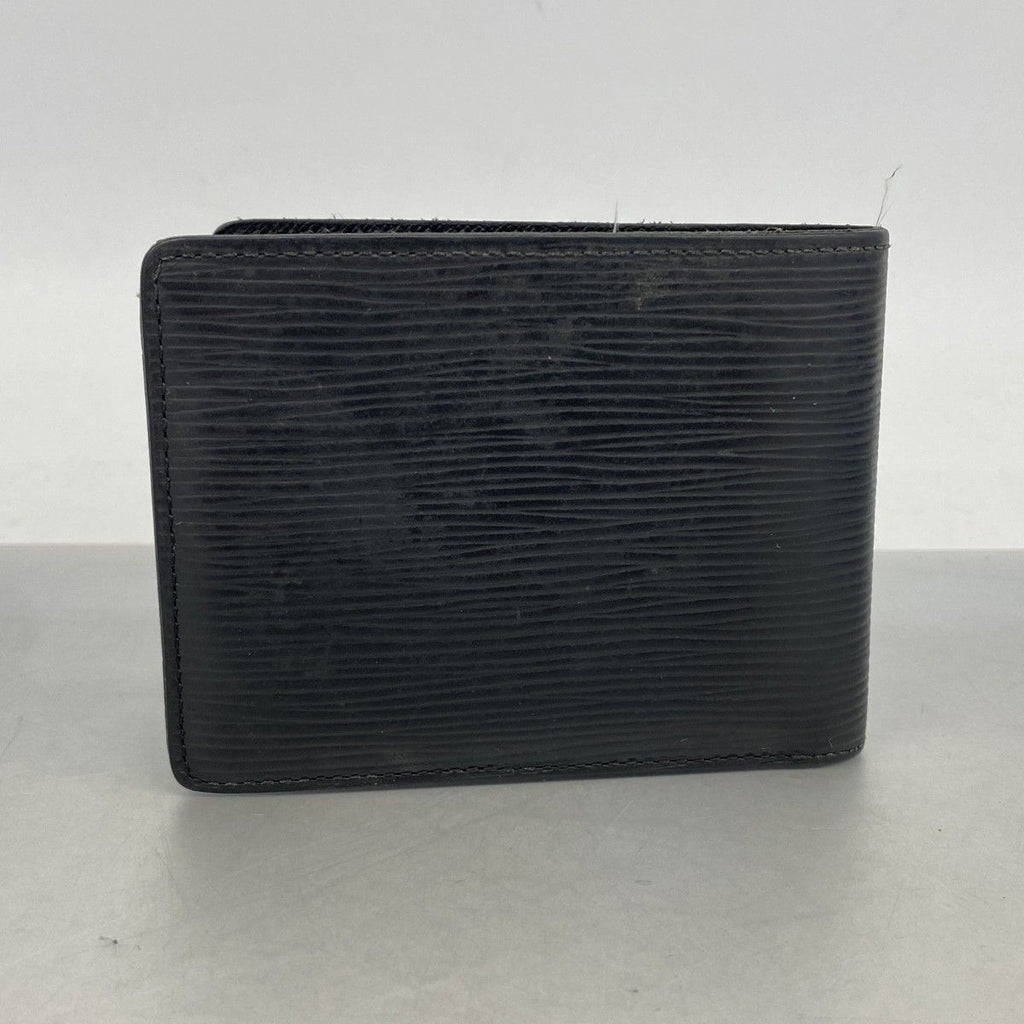 Louis Vuitton Billfold Epi Portefeuille Calf Noir Wallet — view 8