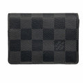 Louis Vuitton Business Card Holder Damier Graphite Black