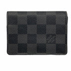 Louis Vuitton Business Card Holder Damier Graphite Black