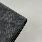 Louis Vuitton Business Card Holder Damier Graphite Black — view 6
