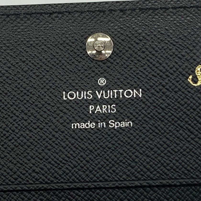 Louis Vuitton Business Card Holder Damier Graphite Black — view 4