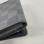 Louis Vuitton Business Card Holder Damier Graphite Black — view 7