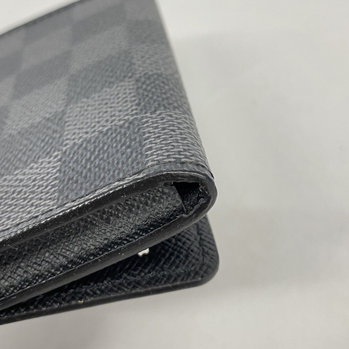 Louis Vuitton Business Card Holder Damier Graphite Black — view 7