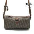 Dior Romantic Heart Shoulder Bag Crossbody Leather Brown