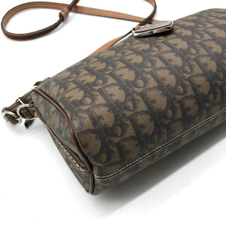 Dior Romantic Heart Shoulder Bag Crossbody Leather Brown — view 5