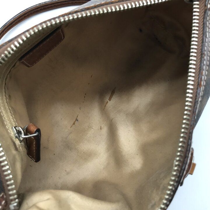Dior Romantic Heart Shoulder Bag Crossbody Leather Brown — view 7