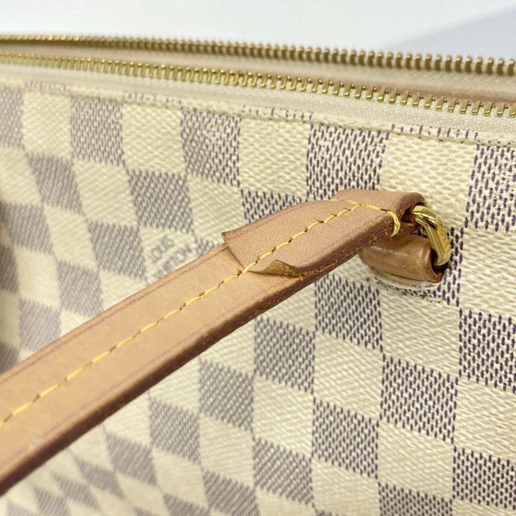 Louis Vuitton Tote Damier Azur Jena PM White — view 9
