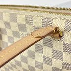 Louis Vuitton Tote Damier Azur Jena PM White — view 9