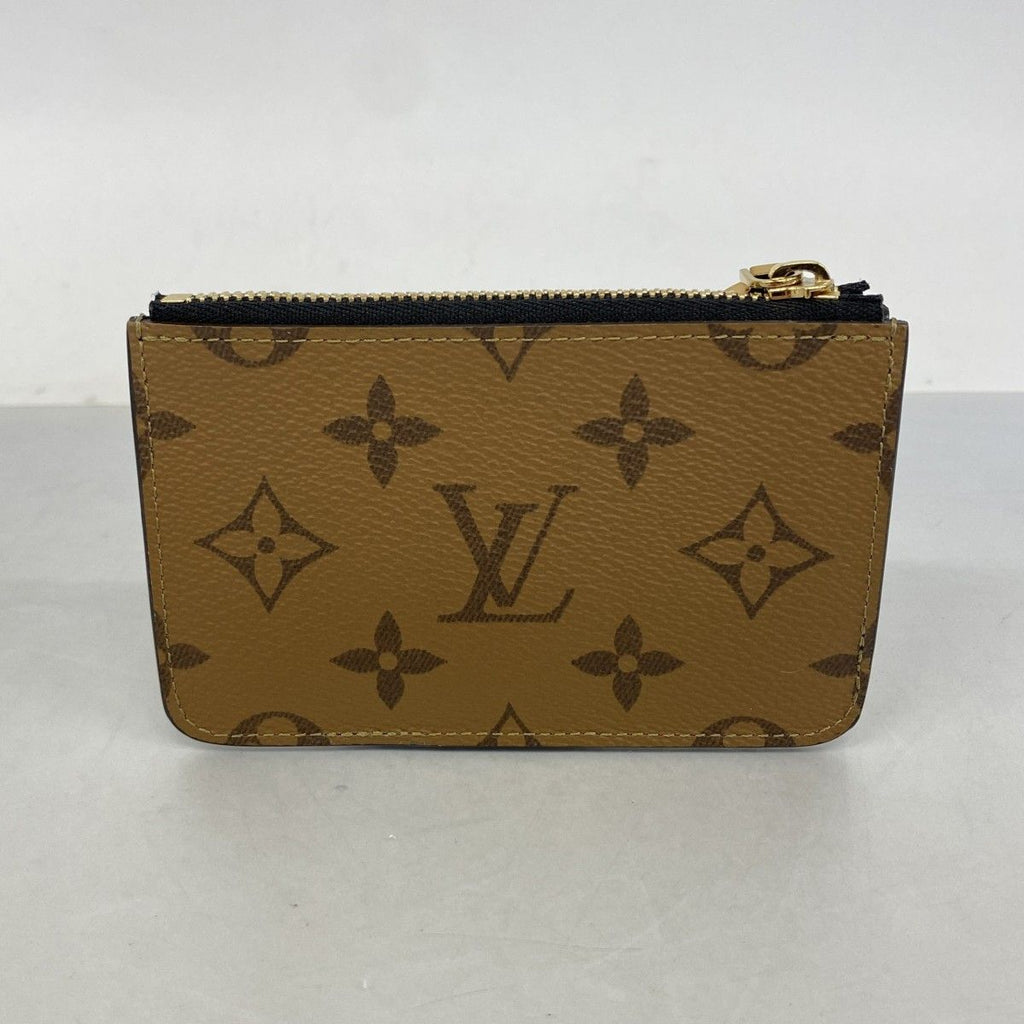 Louis Vuitton Coin Case Monogram Reverse Card Holder Romy Brown Cles s — view 6